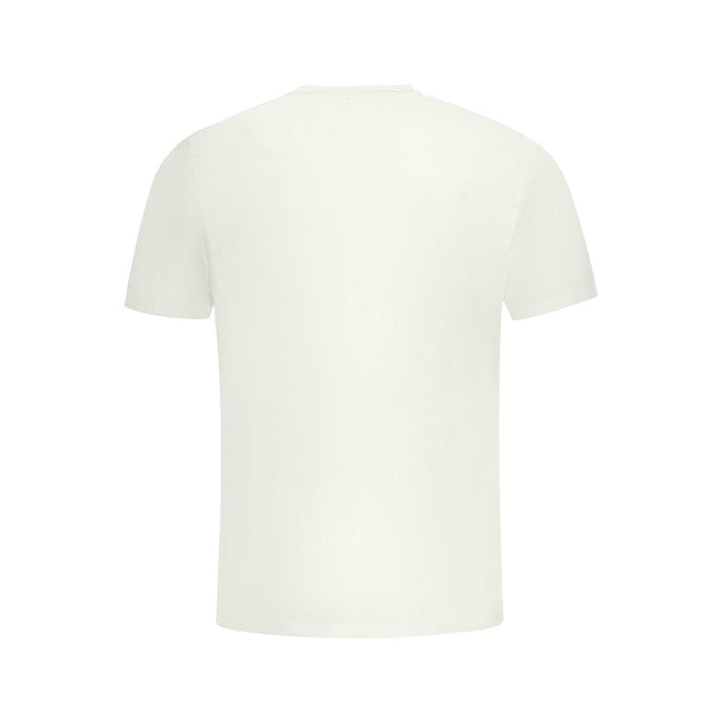 North Sails White Cotton Men T-Shirt North Sails