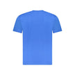North Sails Blue Cotton Men T-Shirt North Sails