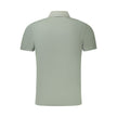 K-WAY Green Cotton Men Polo Shirt K-WAY