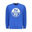 North Sails Blue Cotton Men Sweater North Sails