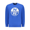 North Sails Blue Cotton Men Sweater North Sails