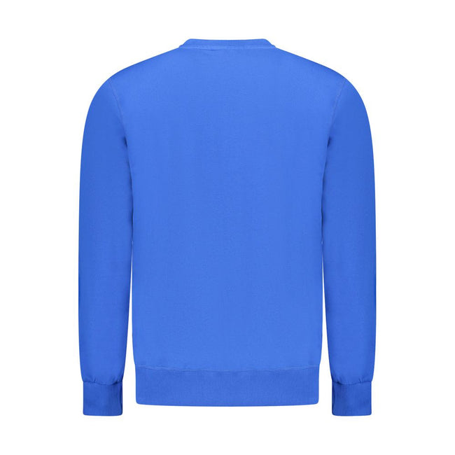 North Sails Blue Cotton Men Sweater North Sails
