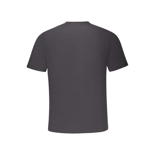 North Sails Black Cotton Men T-Shirt North Sails