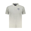 North Sails Gray Cotton Men Polo Shirt North Sails