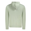 Hugo Boss Green Cotton Men Sweater Hugo Boss