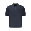 Hugo Boss Blue Cotton Sweater Hugo Boss