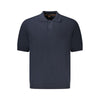 Hugo Boss Blue Cotton Sweater Hugo Boss