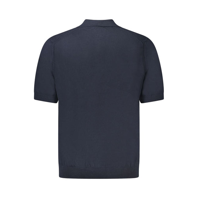 Hugo Boss Blue Cotton Sweater Hugo Boss