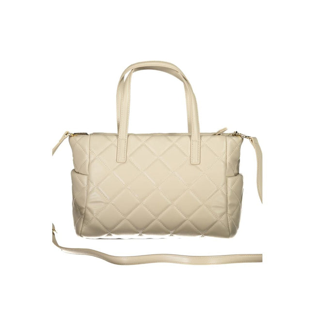 Mario Valentino Beige Polyethylene Handbag Mario Valentino