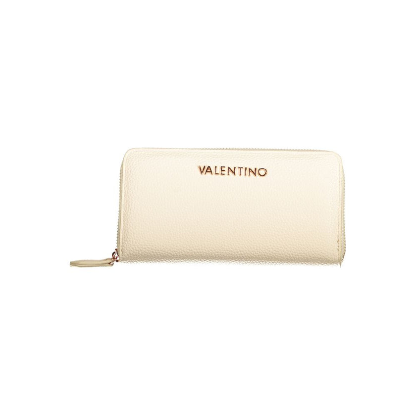 Mario Valentino Beige Polyurethane Women Wallet Mario Valentino
