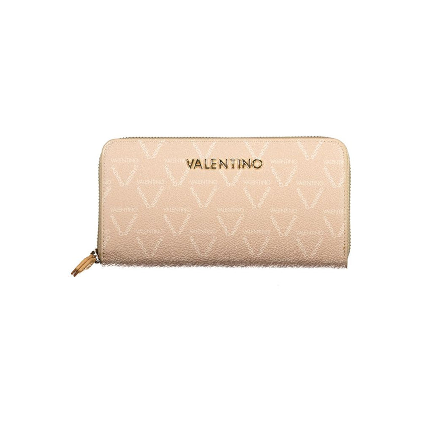 Mario Valentino Beige Polyurethane Women Wallet Mario Valentino