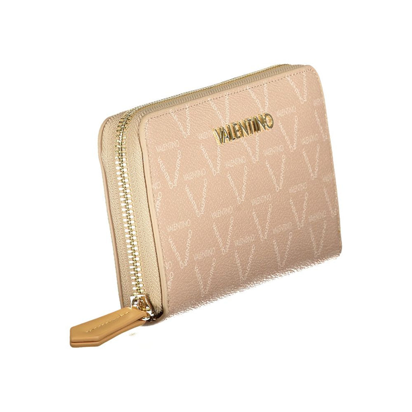 Mario Valentino Beige Polyurethane Women Wallet Mario Valentino