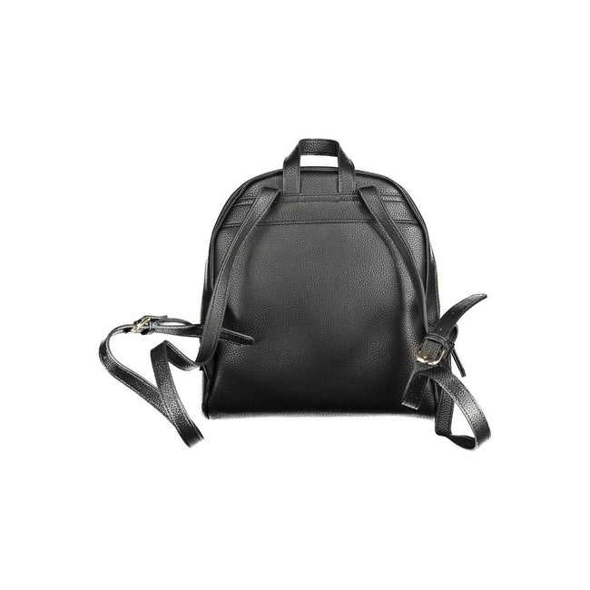 Mario Valentino Black Polyethylene Backpack Mario Valentino