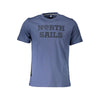 North Sails Blue Cotton Men T-Shirt North Sails