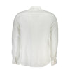 North Sails White Linen Men Shirt North Sails