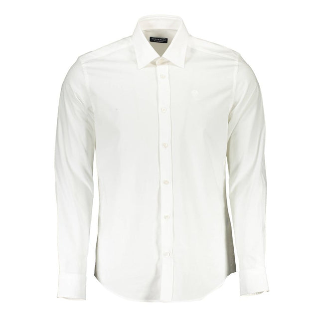 North Sails White Cotton Men Shirt North Sails