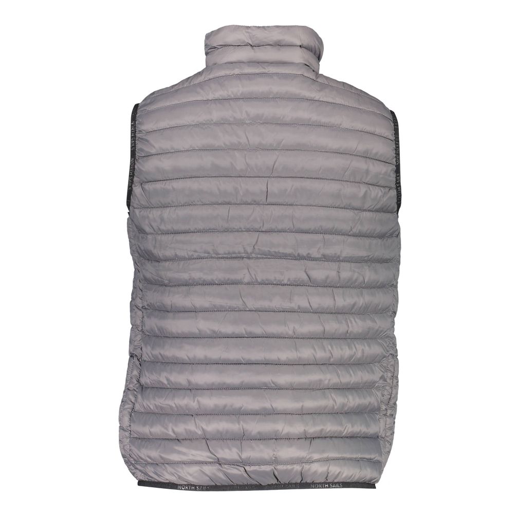 North Sails Gray Polyamide Men Jacket North Sails