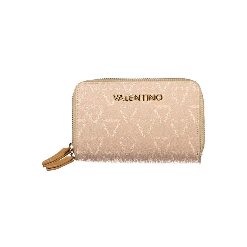 Mario Valentino Beige Polyethylene Women Wallet Mario Valentino