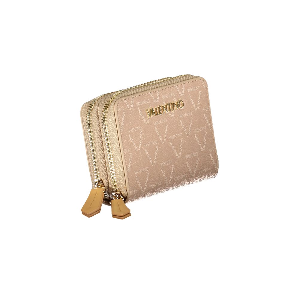 Mario Valentino Beige Polyethylene Women Wallet Mario Valentino