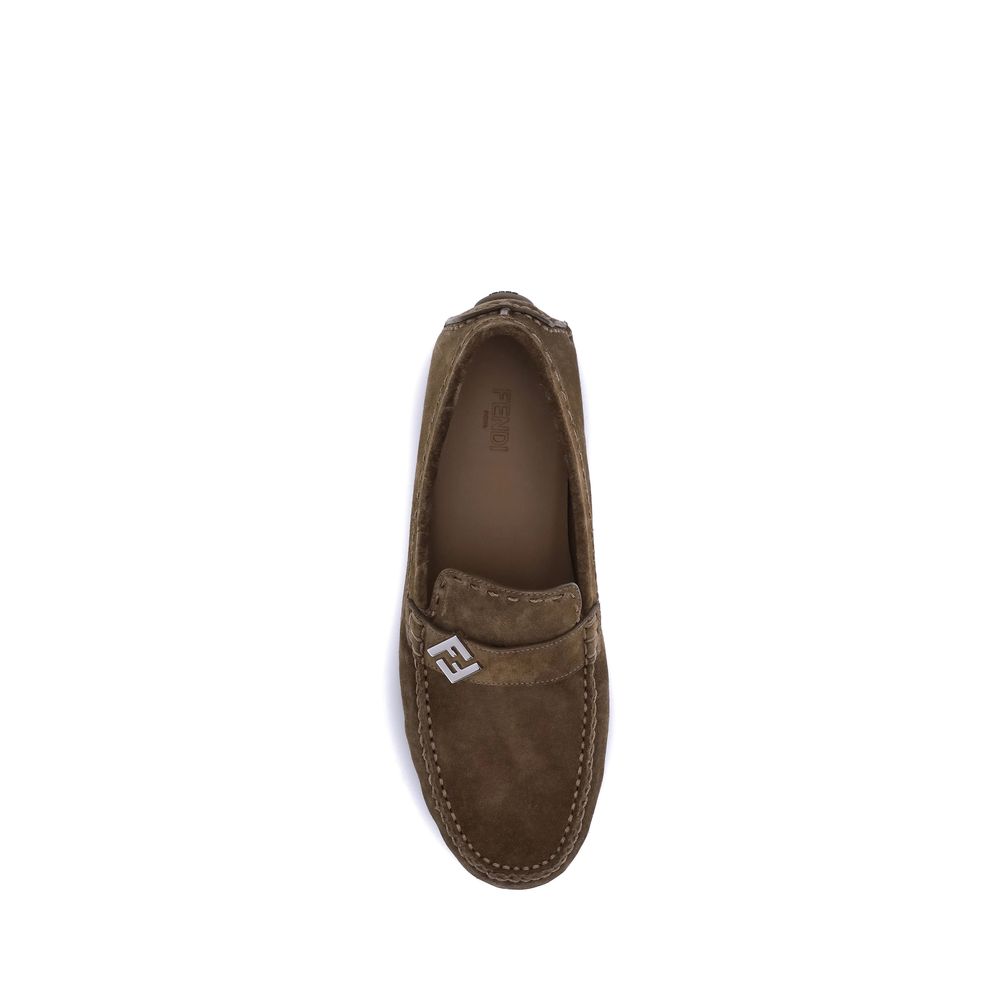 Fendi Driver Loafers Fendi