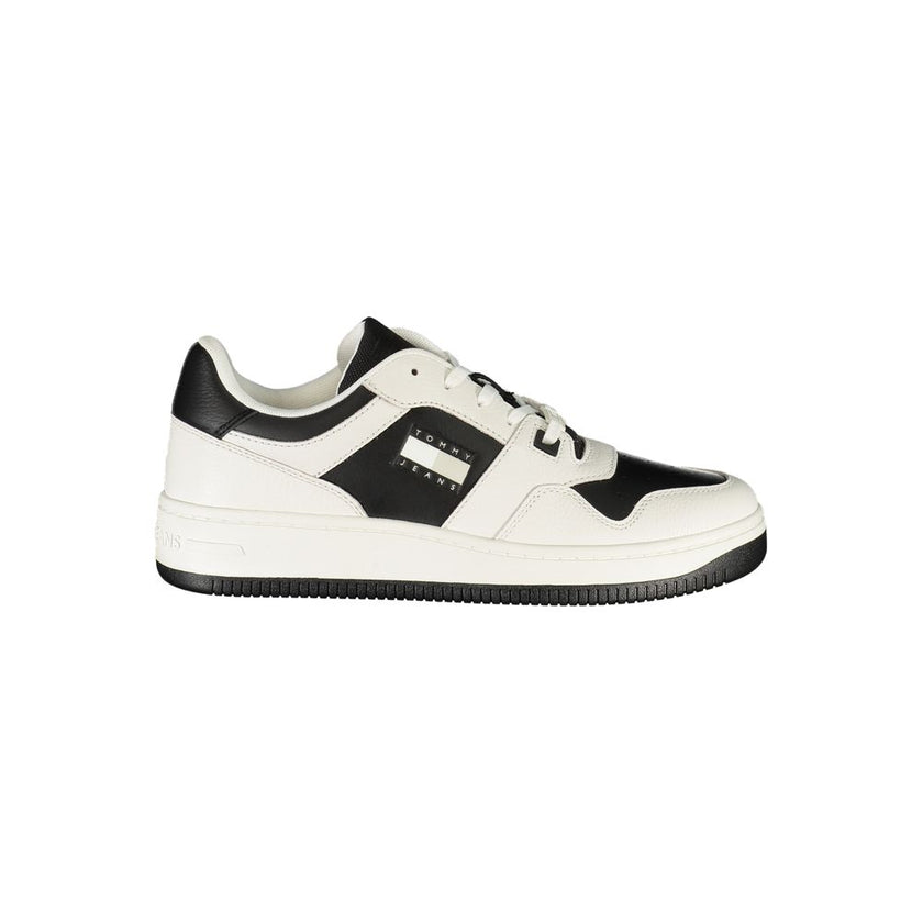 Tommy Hilfiger White Leather Mens Sneaker Tommy Hilfiger