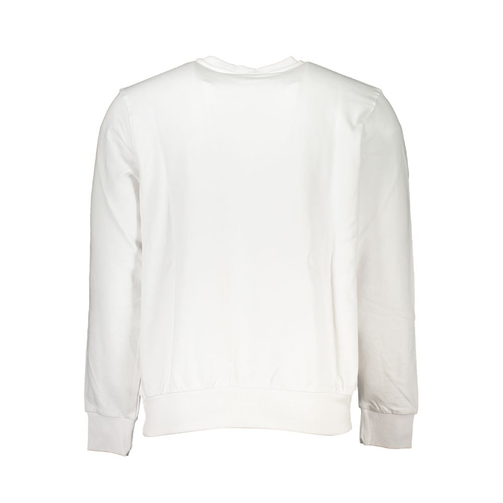 North Sails White Cotton Men Sweater North Sails