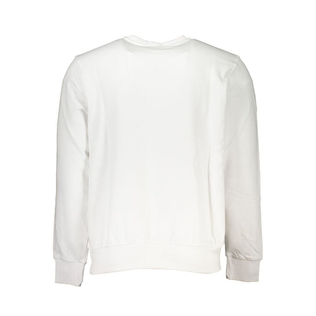 North Sails White Cotton Men Sweater North Sails