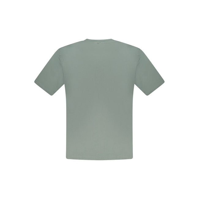North Sails Green Cotton Men T-Shirt North Sails