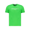 North Sails Green Cotton Men T-Shirt North Sails
