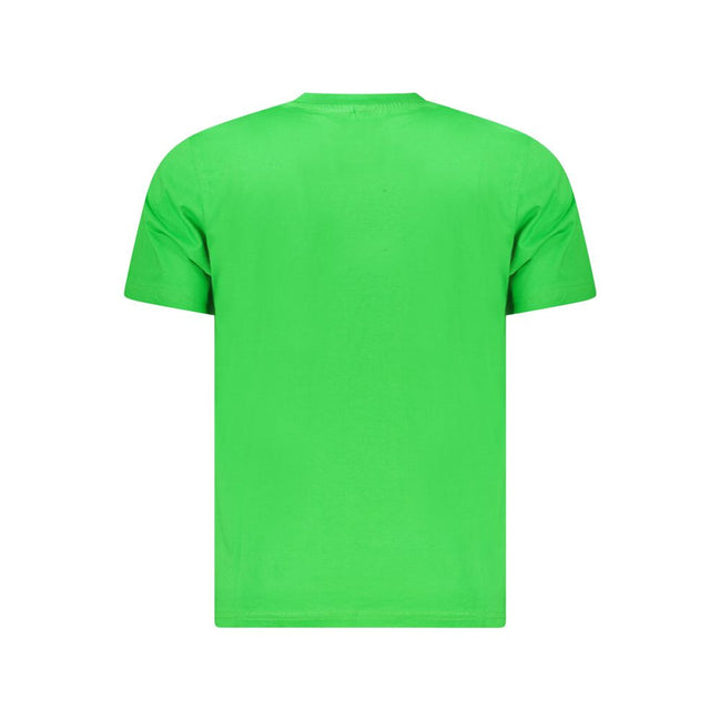 North Sails Green Cotton Men T-Shirt North Sails