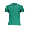 K-WAY Green Cotton Polo Shirt K-WAY