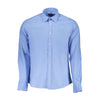 North Sails Light Blue Cotton Men Shirt North Sails