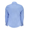 North Sails Light Blue Cotton Men Shirt North Sails