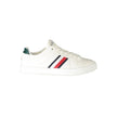 Tommy Hilfiger White Leather Men Sneaker Tommy Hilfiger