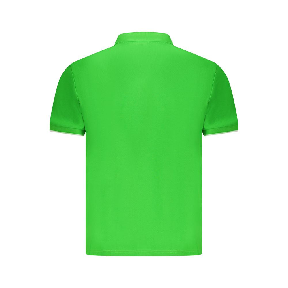 North Sails Green Cotton Men Polo Shirt North Sails