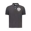 North Sails Black Cotton Men Polo Shirt North Sails