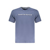 North Sails Blue Cotton Men T-Shirt North Sails