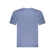 North Sails Blue Cotton Men T-Shirt North Sails
