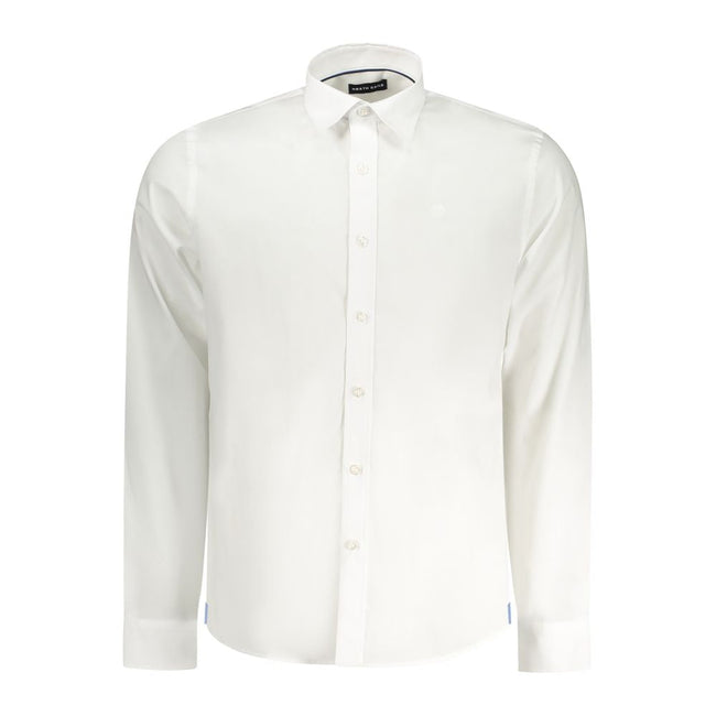 North Sails White Cotton Men Shirt North Sails
