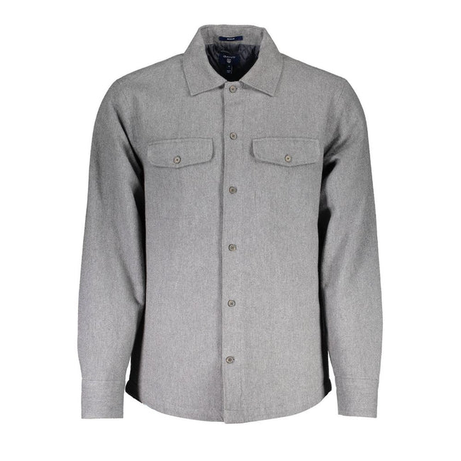 Gant Brown Cotton Men Shirt Gant