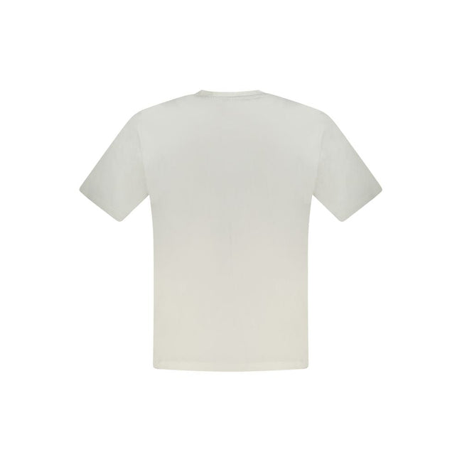 North Sails White Cotton Men T-Shirt North Sails