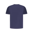 North Sails Blue Cotton Men T-Shirt North Sails