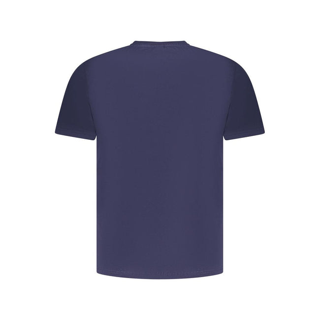 North Sails Blue Cotton Men T-Shirt North Sails