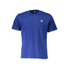 North Sails Blue Cotton Men T-Shirt North Sails