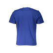 North Sails Blue Cotton Men T-Shirt North Sails