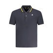 K-WAY Blue Cotton Polo Shirt K-WAY
