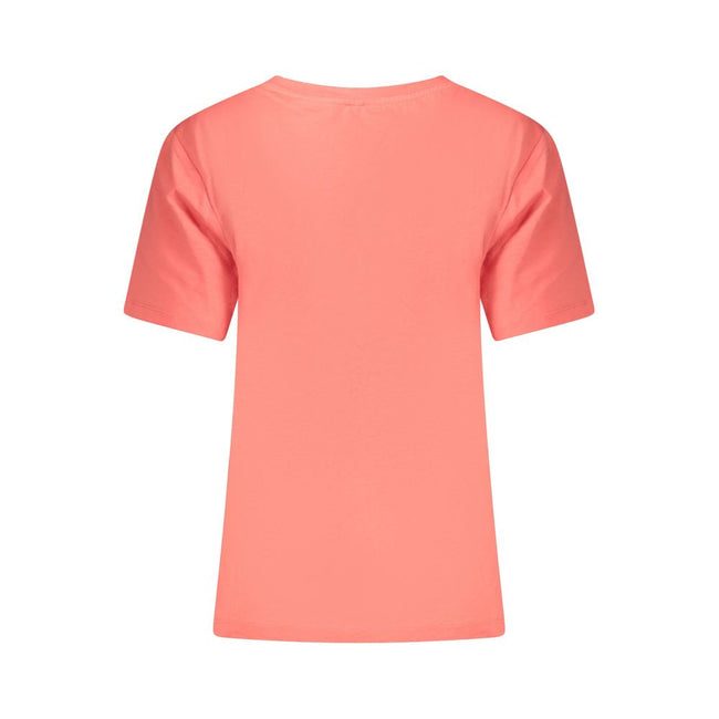North Sails Pink Cotton Women T-Shirt North Sails