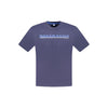 North Sails Blue Cotton Men T-Shirt North Sails