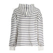 North Sails White Cotton Women's Hooded Sweater North Sails