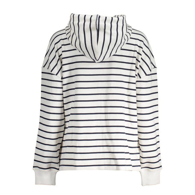 North Sails White Cotton Women's Hooded Sweater North Sails